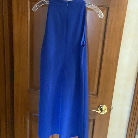NWT Vince Camuto Ladies A-Line Blue NWT Dress, Sz 12 - Picture 3 of 14